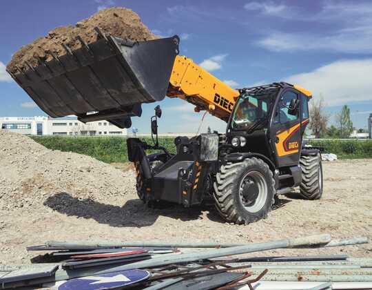 Hoisting and lifting machines: Dieci Icarus 45.14 