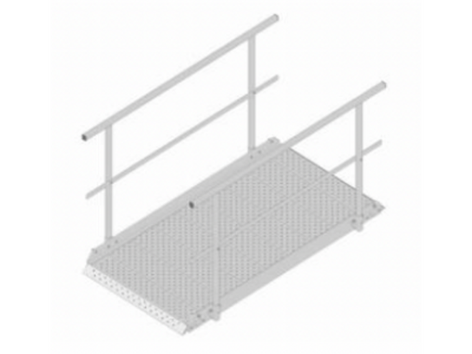 Tijdelijke werfbrug / loopgraafbrug 2 m