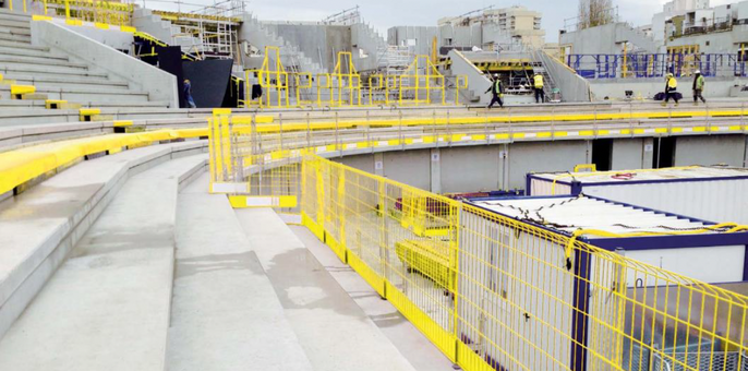 Safety Respect Steel Barrier 2600 x 1180