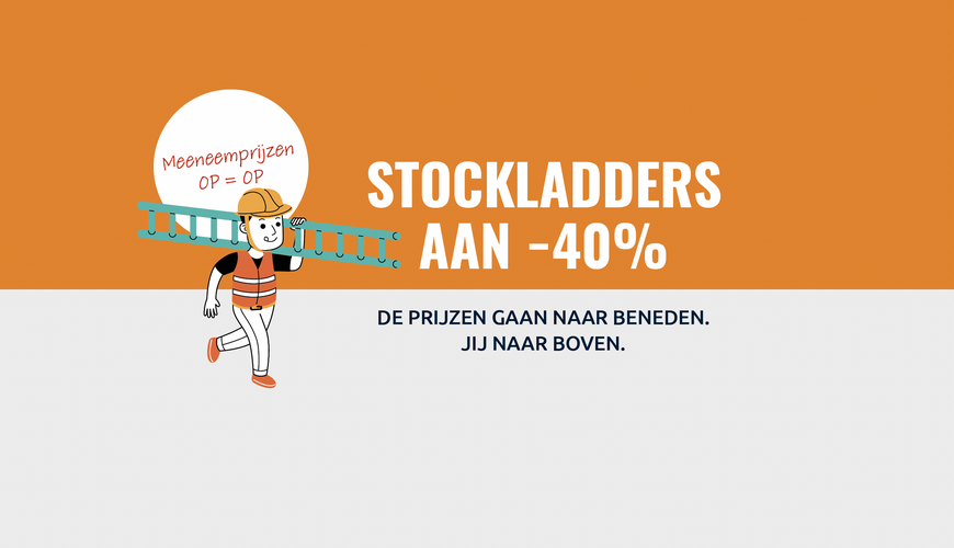 Vente exceptionnelle de stock de ladders – jusqu’à épuisement du stock